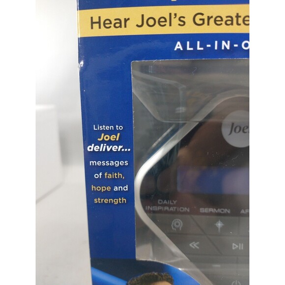Joel Osteen Inspiration Audio Cube With Sermons and Affirmations New In Box - Picture 10 of 15